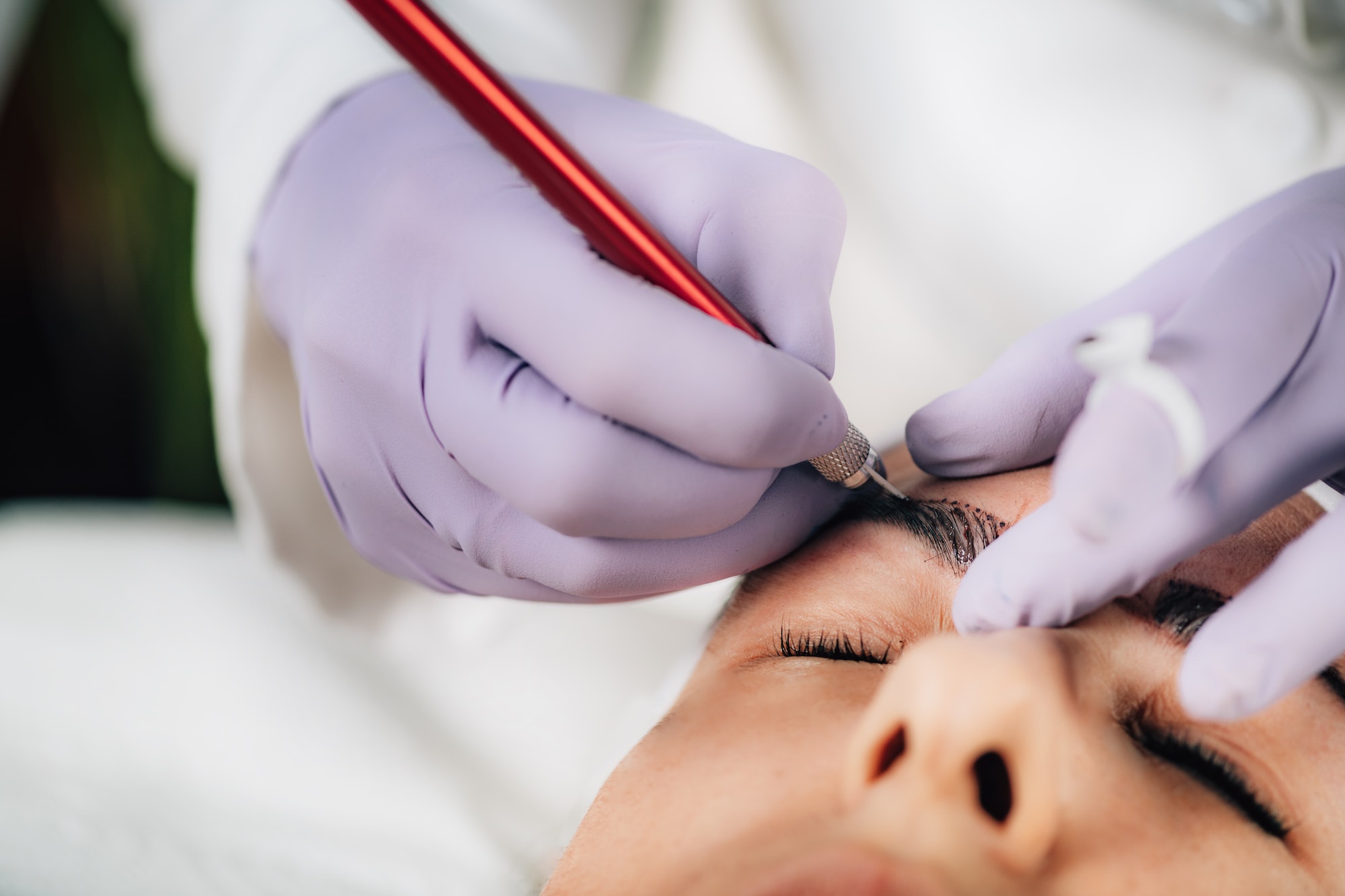 Brow Microblading Cosmetic Procedure